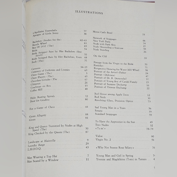 Marcel Duchamp 1977 HCDJ Book by Alexandrian Q.L.P. Art Series Paintings Nude - Picture 15 of 16